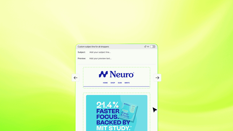 Instant Personalised Subject Lines